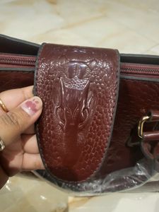 3 Pc Combo Set - Handbag, Coin Pouch, Sling