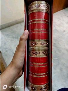 Bridal Red Chura & kadas
