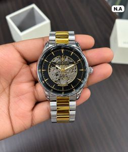 Maserati Automatic Watch - Silver & Gold
