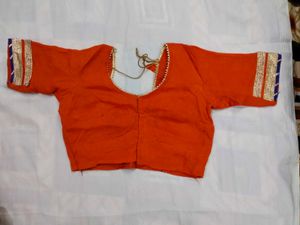 Orange Lehenga Choli Set