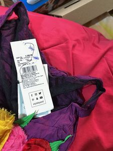Boho Floral Applique Purple Tank Top