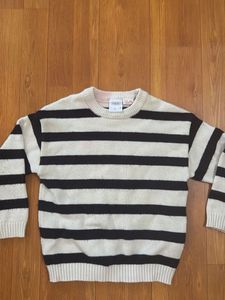 Striped Knit Sweater