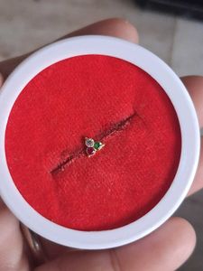 Gold Nose Pin with stones