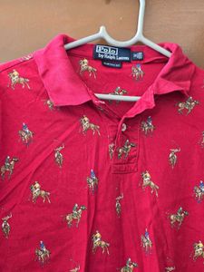 Ralph Lauren Red Polo Shirt