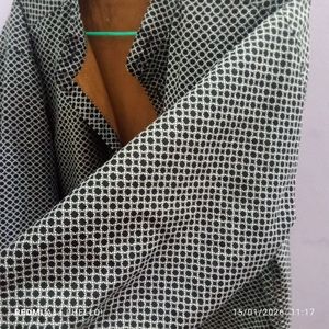 black band collar warm shirt