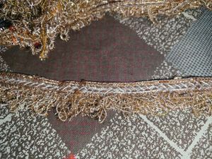 9 mtr Embellished Dupatta Border Fabric