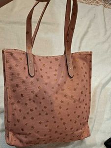Coach Pink Unicorn Tote Bag