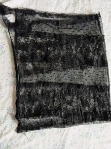 Black lace scarves/lace/tops