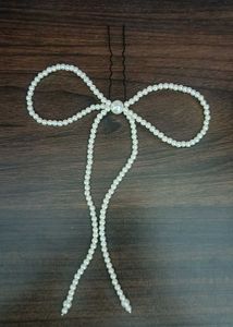 Pearl Bow Hair Accessories