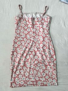 Floral Bodycon Mini Dress