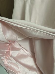 Very Pretty Baby Pink Short Dress With A Cut
