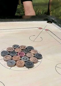 Carrom Board  with Coins Set