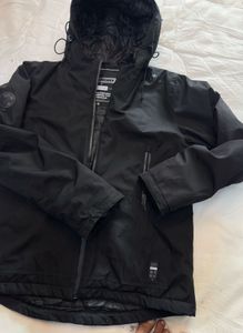 Superdry Black Hooded Jacket