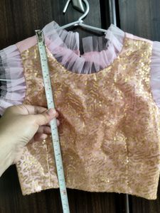 Pspeaches Lehenga For 5-6 Years