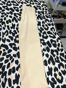 Classic Beige Wide Leg Pants