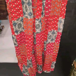 Bohemian Patchwork Maxi Kurta