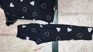 Comfortable Heart Print Pyjama Pants