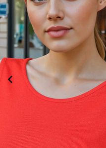 Red Crop Tank Top