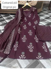 Kurti, Plazzo With Dupatta M Size