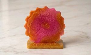Unique Resin Coaster Set