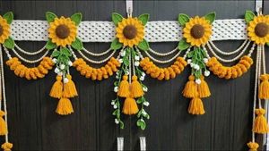 Handmade Yellow Toran