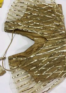 Sparkling Sequined Ethnic Blouse