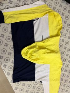 Colorblock Cropped Hoodie