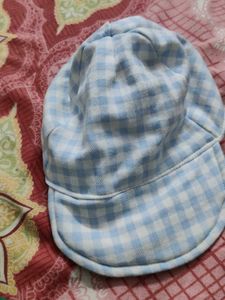Blue Checkered Cap