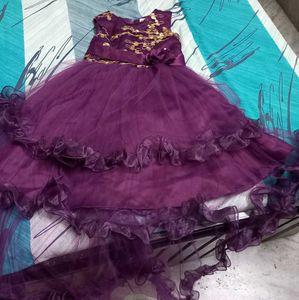 Purple Party Dress