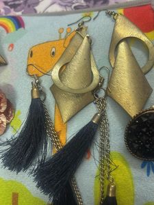 Assorted Women's Earrings Set combo of 5