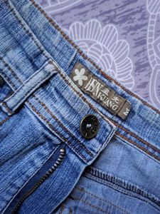 Embellished Y2KBlue Denim Jeans