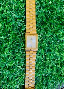 TITAN Golden Watch