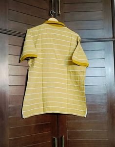 COLORPLUS Men Striped Tailored Fit Polo T-shirt