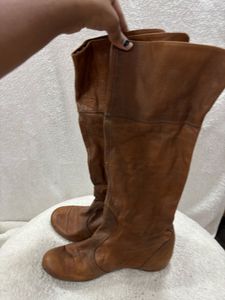 Brown Leather Boots