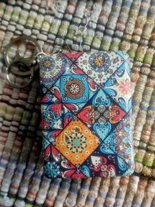 Boho Style Keychain Pouch
