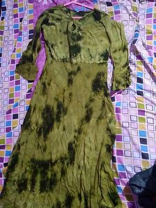 Olive Long Gown