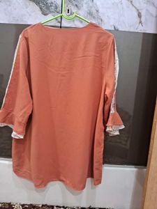 Coral Bell Sleeve Tunic Top