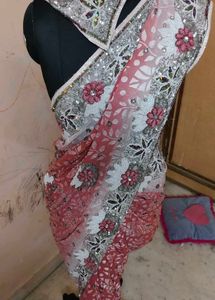 Designer Embellished Saree
