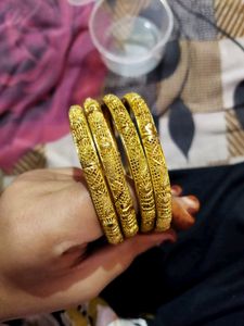 Golden Women's Bangles...