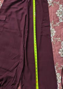 Maroon Cargo Pants