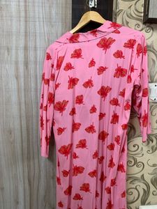 beautiful floral kurta set