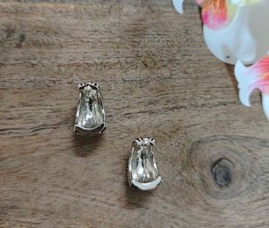 Vintage Boho Silver Hoop Earrings