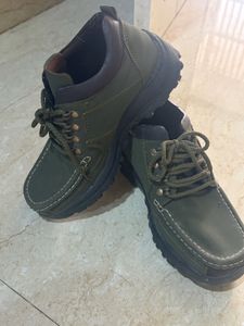 Men's Olive Casual Shoes