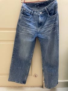 Trendy Blue Denim Jeans