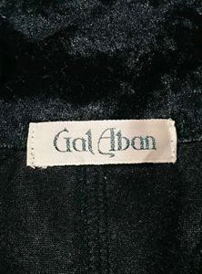 Elegant Black Velvet Vest