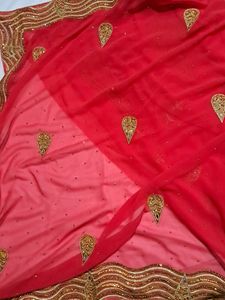 Very Beautiful Georget Bridal Saree