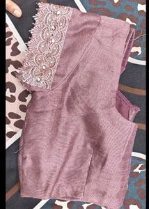 Sparkly Pink Saree