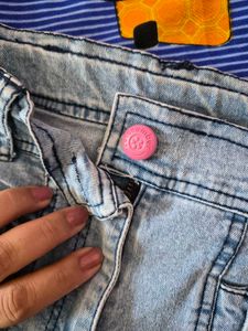 Cutecumber Girls jeans with adjustable waistLight
