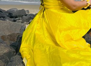 Bright Yellow Maxi Dress