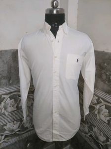 Classic White Polo Ralph Lauren Shirt